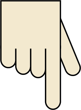 grafika: wskazująca dłoń