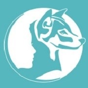 logo z psem tu i teraz na stronie szkolenie z masażu relaksacyjnego psów - warsztaty GaSa